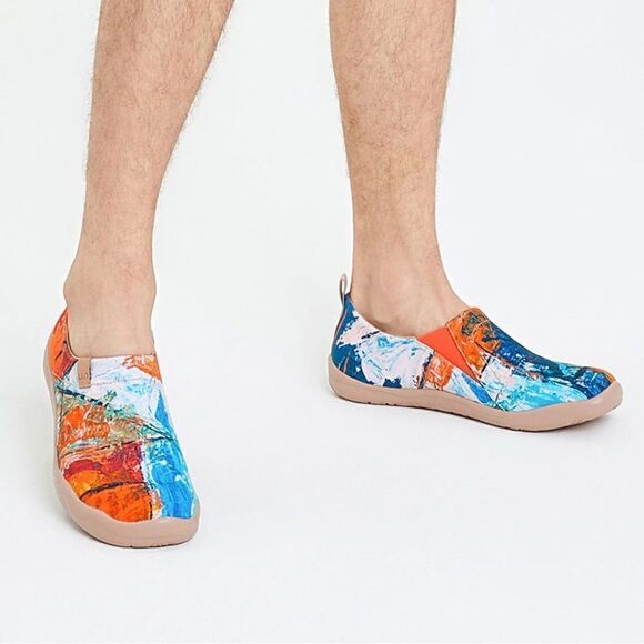 UIN Men\'s Walking Shoes Slip On Loafers (Art Vision Toledo) main image 9